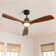 Karlena 52'' Ceiling Fan with LED Lights and Remote Control