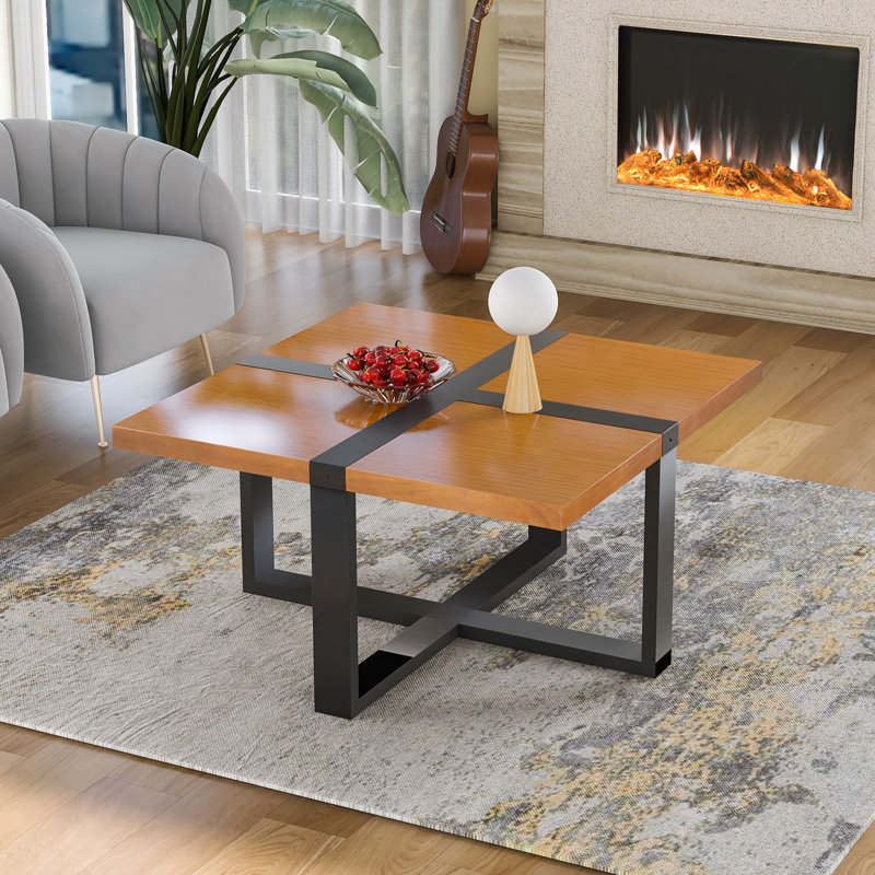 Table basse Odakotah, Brun pâle