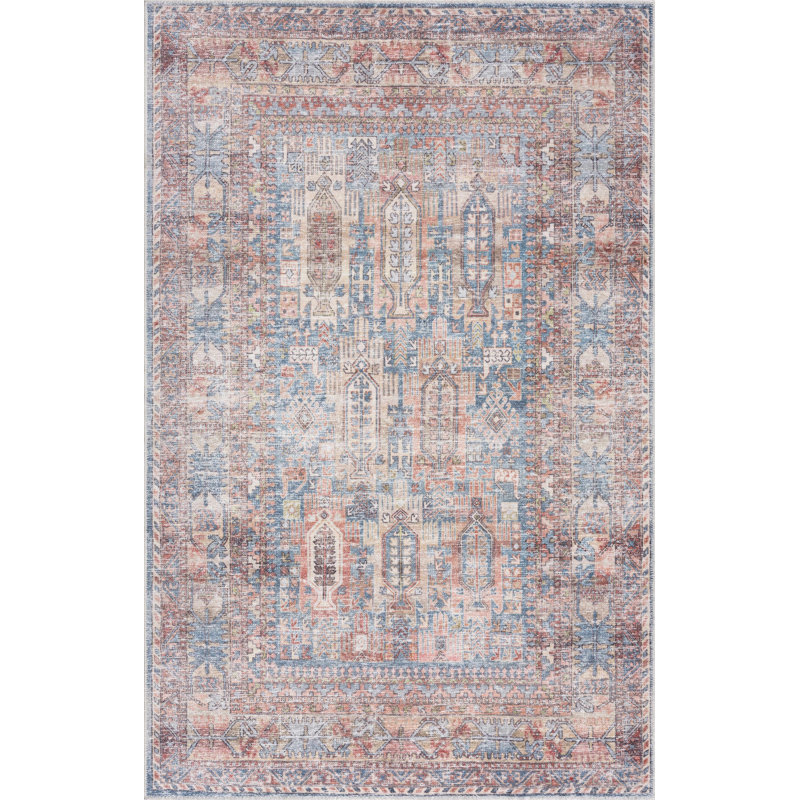 Jaelyne Oriental Indoor Rug, Rectangle 9'2" x 12'