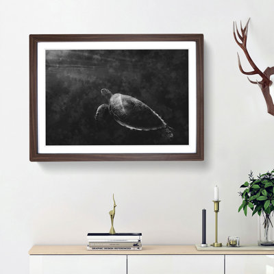 Sea Turtle - Picture Frame Painting Print