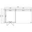 Lasita Ivana 275 - 19 x 10 Ft. Apex Roof Summerhouse With An Undercover Canopy (28mm)-752927436