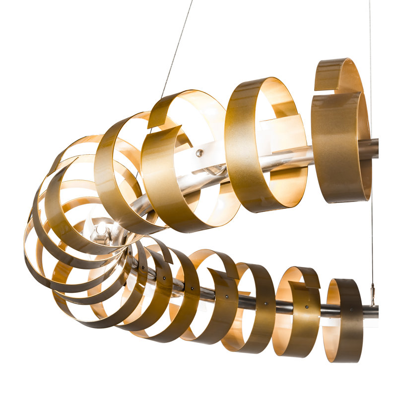 Luminaire suspendu géométrique 16 lumières