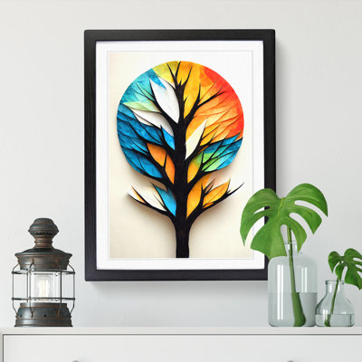 Tree Paper Mache - Wall Art