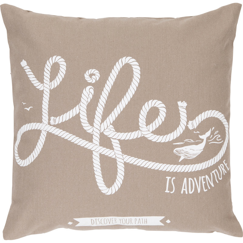  Coussin Life, Beige