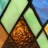 Zayne 10"H Beyond the Mountain Tops Multicoloured Window Panel