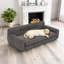Canapé pour chien 51 po gris foncé-1001406078