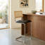 Tabouret de bar et de comptoir en cuir Walsh-979782493-978098454