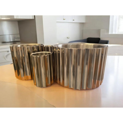 Steel Double Wall Ice Bucket