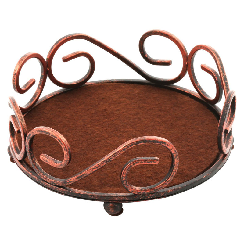 Metal Round 1 Piece Coaster Holder