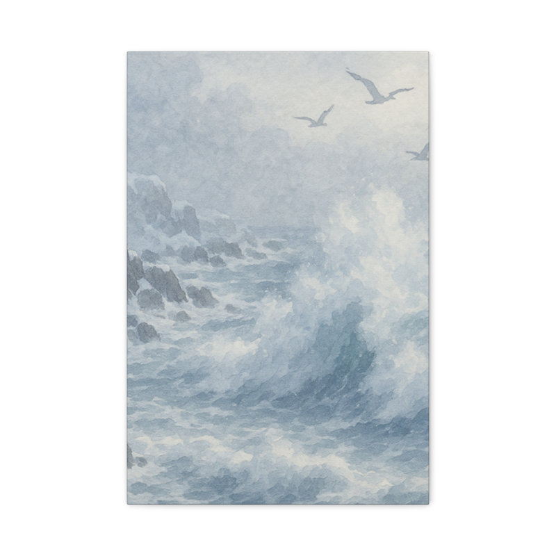 Aaroon Single Picture Frame Print on Canvas, 60.96 cm H x 40.64 cm W