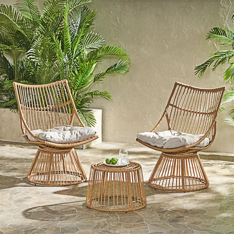 Outdoor 3-Piece Patio Seating Set