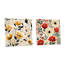 Kessy - Ensemble de 2 art mural en verre acrylique-103928570