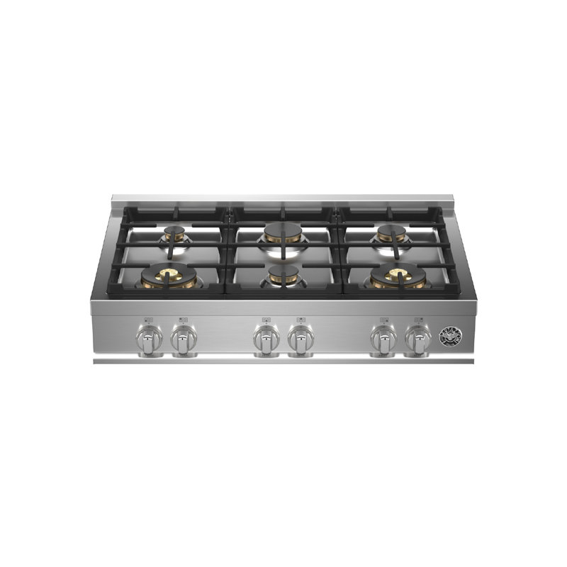 Bertazzoni 36" Cooktop, Brass