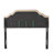Button tufted design headboard with nailhead trim-2020287265