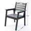 Chaise de loisirs d'extérieur - Gris, matériau, capacité de 220 livres, lignes lisses, résistance aux intempéries, bord arrondi, peu d'entretien