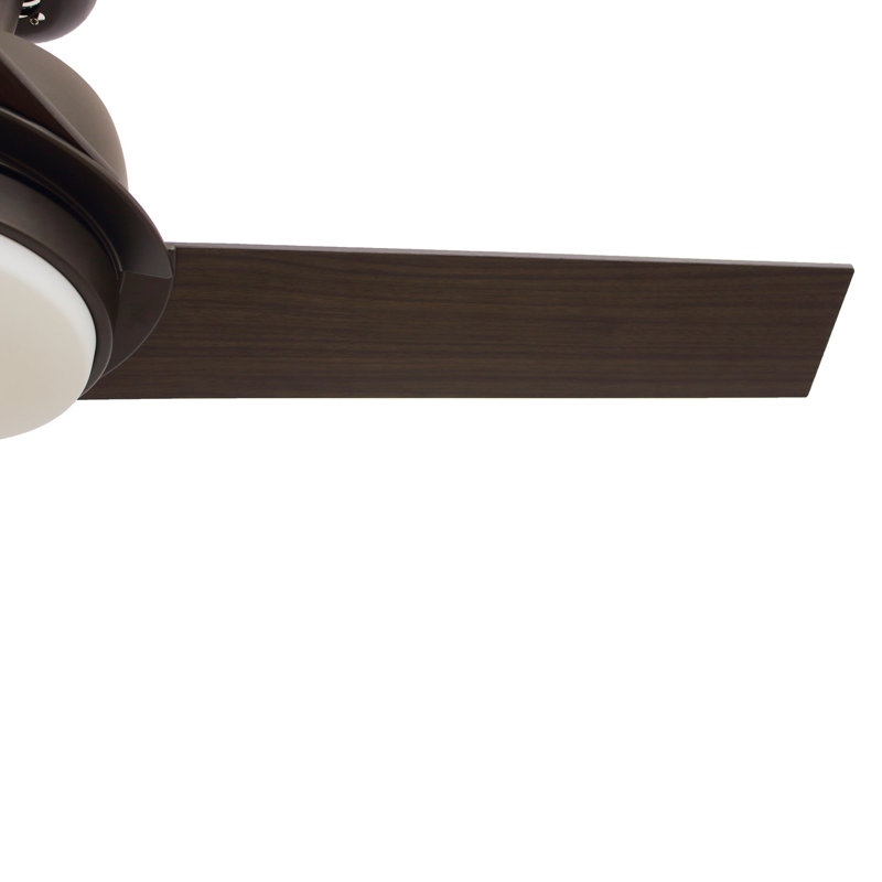 Ventilateur de plafond intelligent de 52 pouces avec commande murale Aeryn, ensemble d'éclairage inclus, fonctionne avec l'assistant Google, Amazon Alexa et les raccourcis Siri.