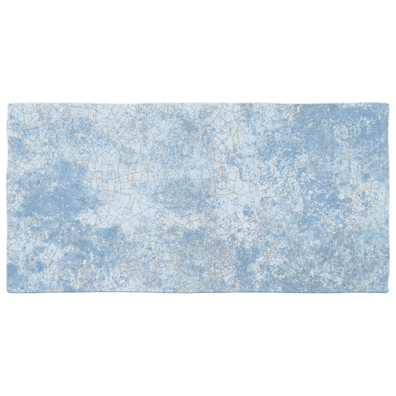 Myst 4 In. X 8 In. Ceramic Wall Tile, Light Blue