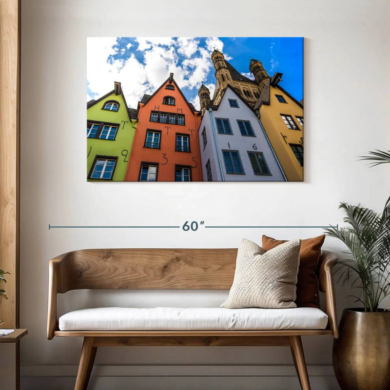 Cologne Townhouses, H 30 po x l 45 po