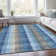 Premium Machine Washable Prisco Denim Rug
