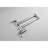Wall Mount Folding Pot Filler Faucet In , Double Handles For Precise Water Control, Brass Material, Corrosion Treatment, Space Design Effortless Management, High-Durability Brass,-1288112055