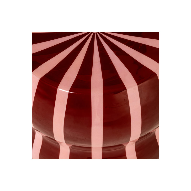 Table d'appoint Yalou, Rouge