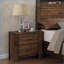 Table de chevet 2 tiroirs Rustic Oak