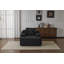 Chaise longue avec 3 coussins décoratifs et accoudoirs larges-2072613795
