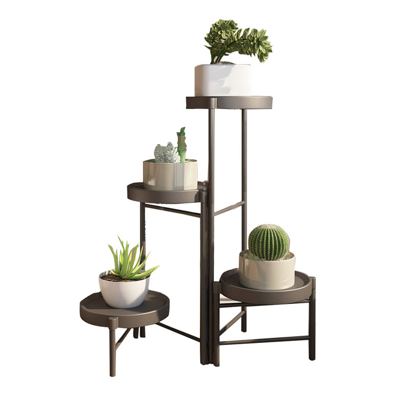 Tahitha Plant Stand, Black