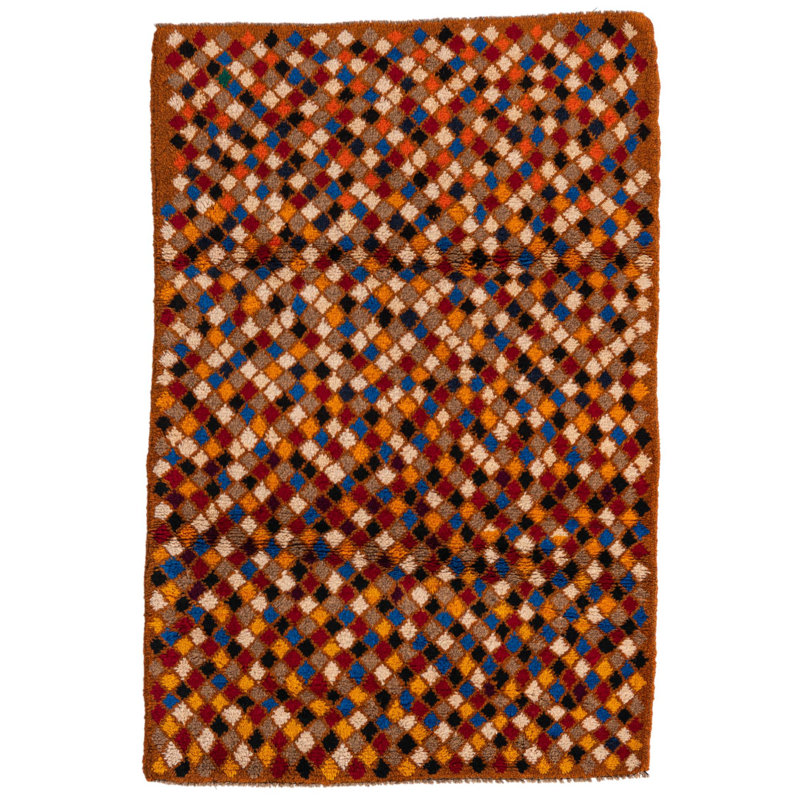 Tapis terre cuite Neela