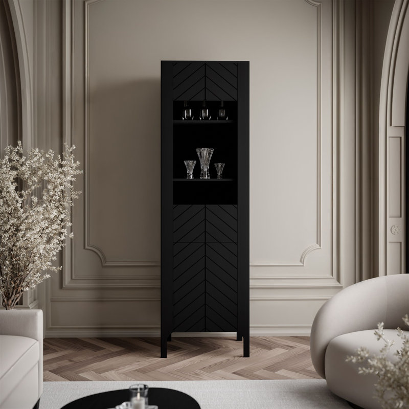 Display Cabinet, Black