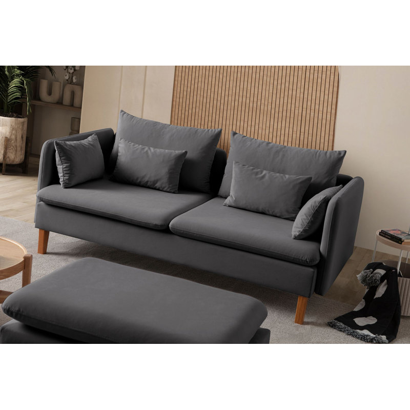 Canapé 3 places, Anthracite