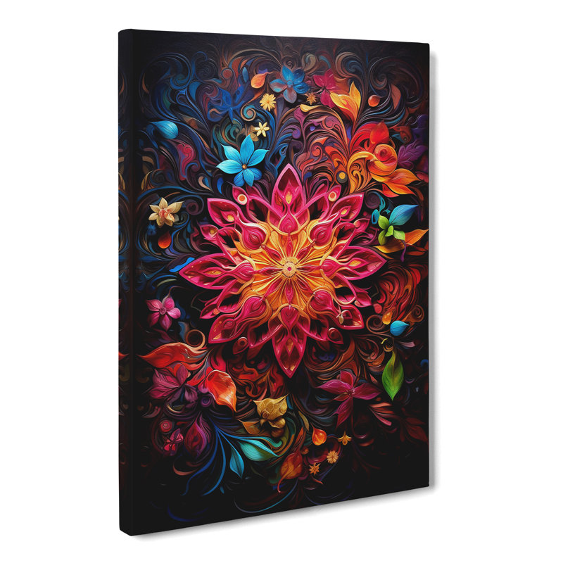 Mandala Contemporary - Wrapped Canvas, 50cm H x 35cm W x 3cm D