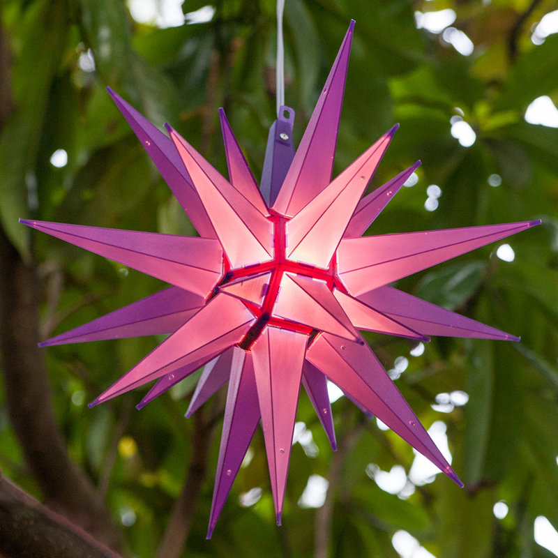 Présentoir d'extérieur Moravian, Mauve