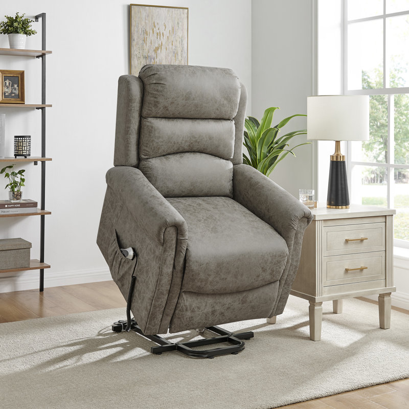 Clintonpark 82cm Wide Lift Assist Standard Recliner, Truffle