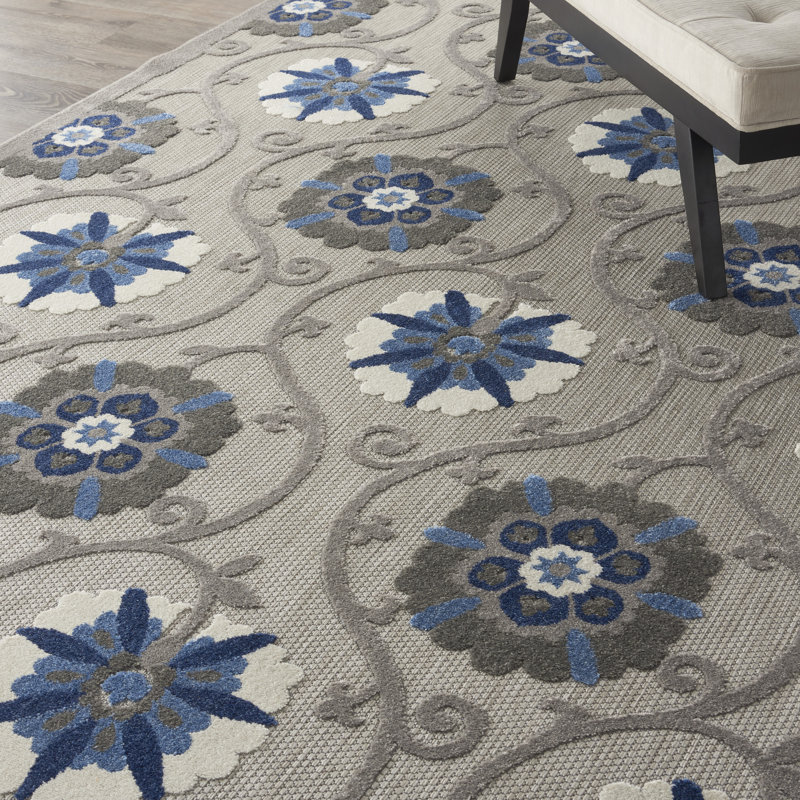 Tapis d'intérieur / extérieur Virenque, Rectangle 9 pi 6 po x 13 pi