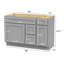 Base de meuble-lavabo simple 48 po seulement-94091262