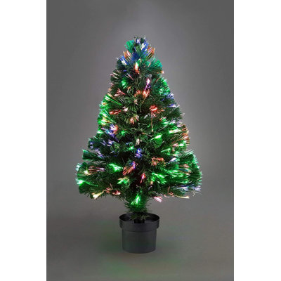 2' H Lighted Artificial Christmas Tree