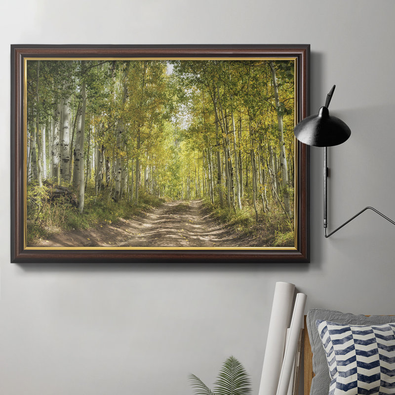 Toile encadrée de qualité supérieure Aspen Drive - prête à être accrochée, H 16 po x l 20 po x P 2,5 po