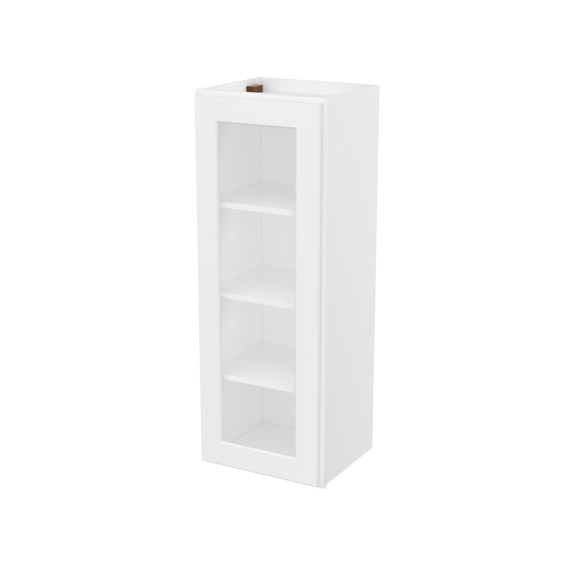 15" x 12" x 42"Camlock Easy to Assemble Wall Cabinet Glass NOT Include
