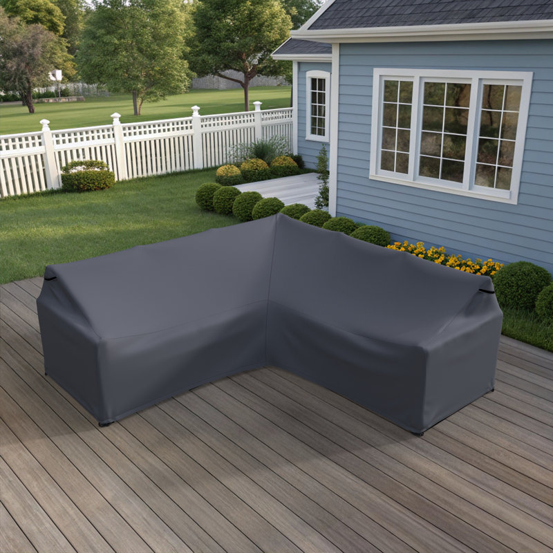 EDGE L-Shape Group Seating Outdoor Sectional Sofa Cover
