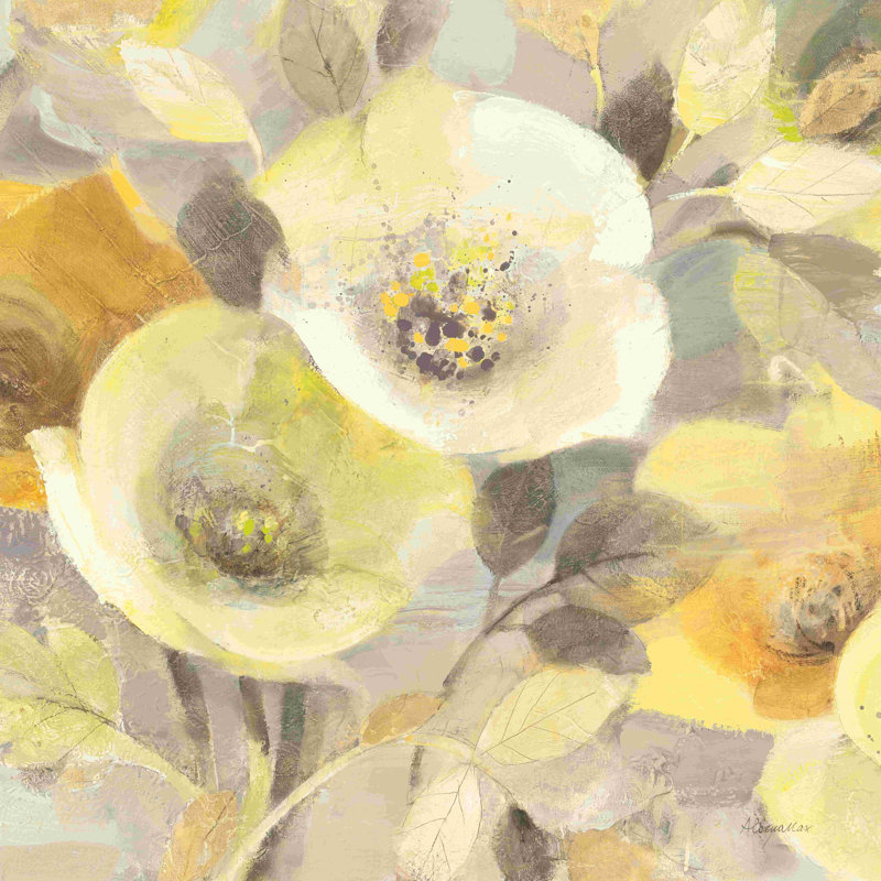 Collection de printemps III - impression sur toile tendue, L 12 po x H 12 po