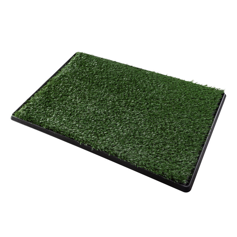 Large Artificial Grass Puppy Pee Pad with Tray