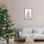 Art mural sur toile de Noël avec typographie de Noël, conception par Martina Pavlova-1550868628-1550868648