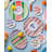 Pickle Ball Melamine Oval Platter