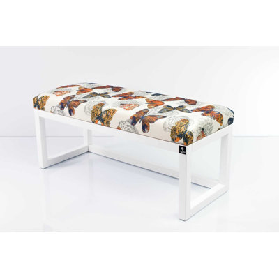 Velvet Upholstered Bench