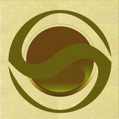 Tapis jaune / vert