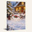 Impression sur toile, "Siberian Huskies"-1430051319