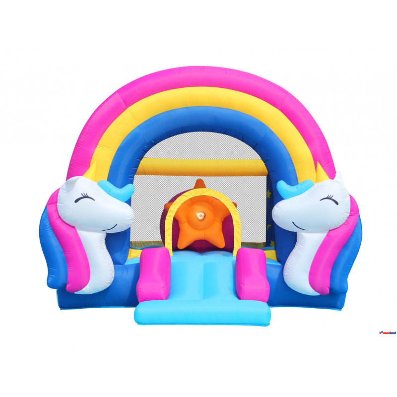 Fantasy Unicorn Bounce House with Lights and Sound