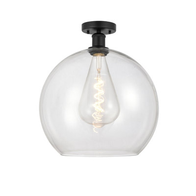 Cindi Glass Semi Flush Mount
