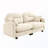 Chenille loveseat with tufted Cushion Backrest-855561684